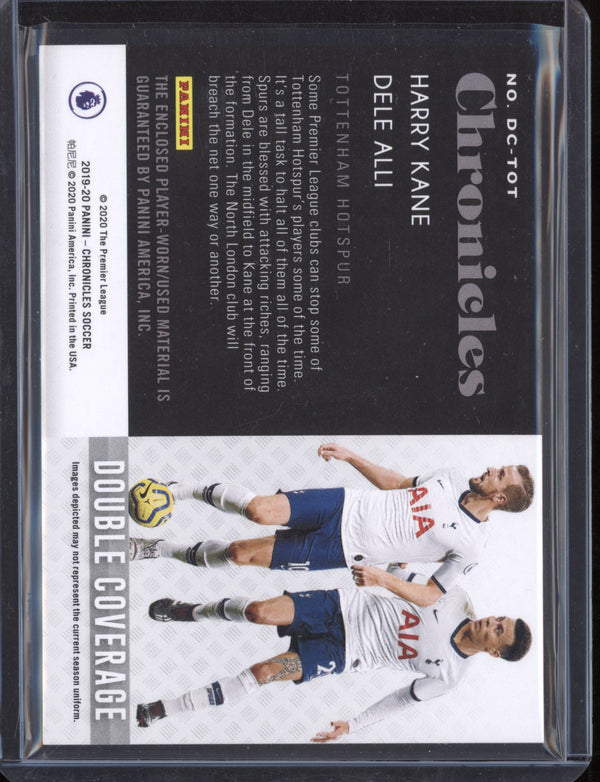 Harry Kane/Dele Alli 2019-20 Panini Chronicles Soccer Double Coverage Patch