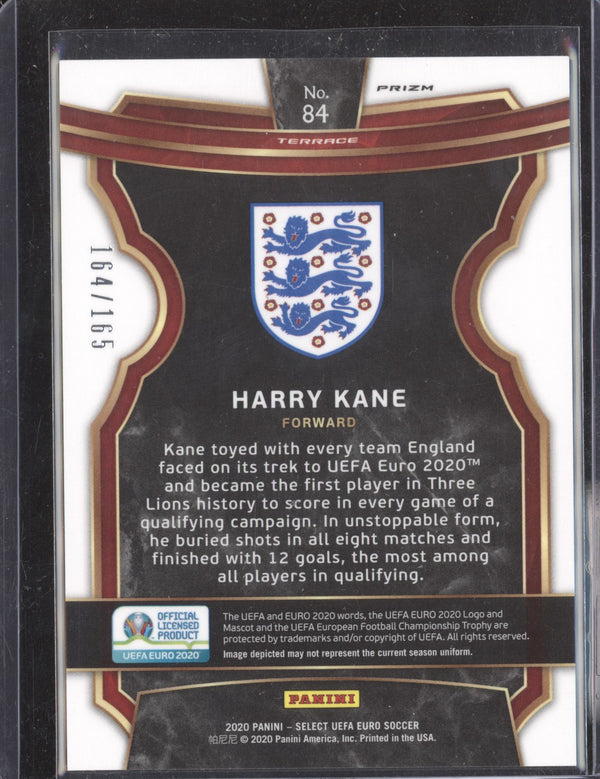 Harry Kane 2020 Panini Select Euro 84 Terrace Maroon 164/165