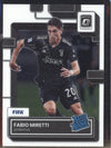 Fabio Miretti 2022-23 Panini Donruss Soccer 196 Optic Rated Rookie RC