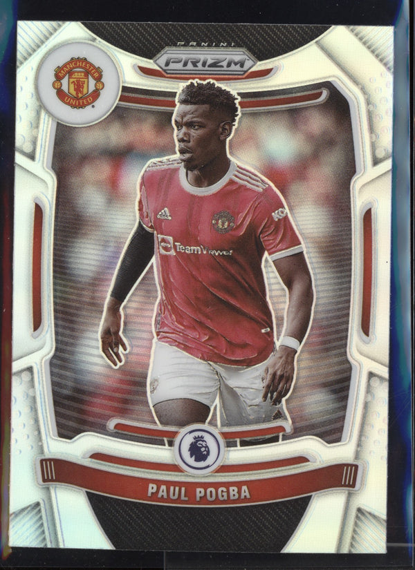 Paul Pogba 2021-22 Panini Prizm Premier League Silver