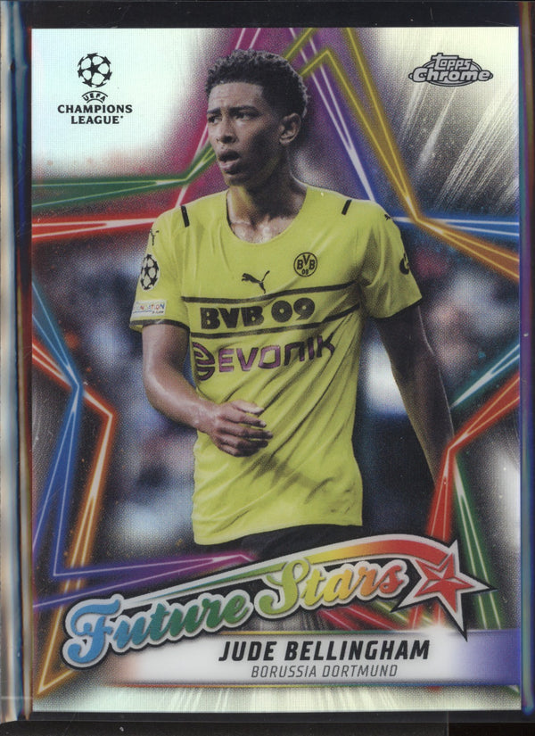 Jude Bellingham 2021/22 Topps Chrome UCL Future Stars