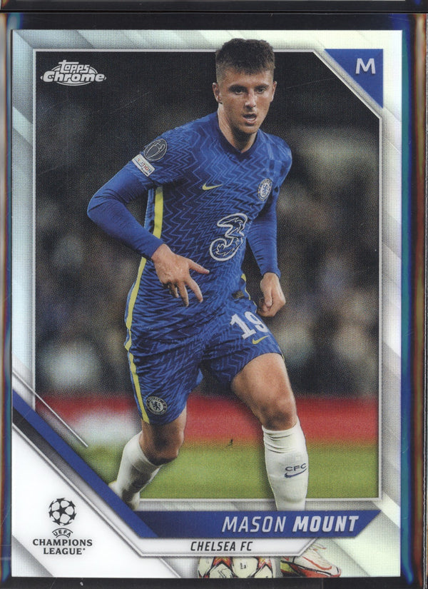 Mason Mount 2021/22 Topps Chrome UEFA Champions League Refractor