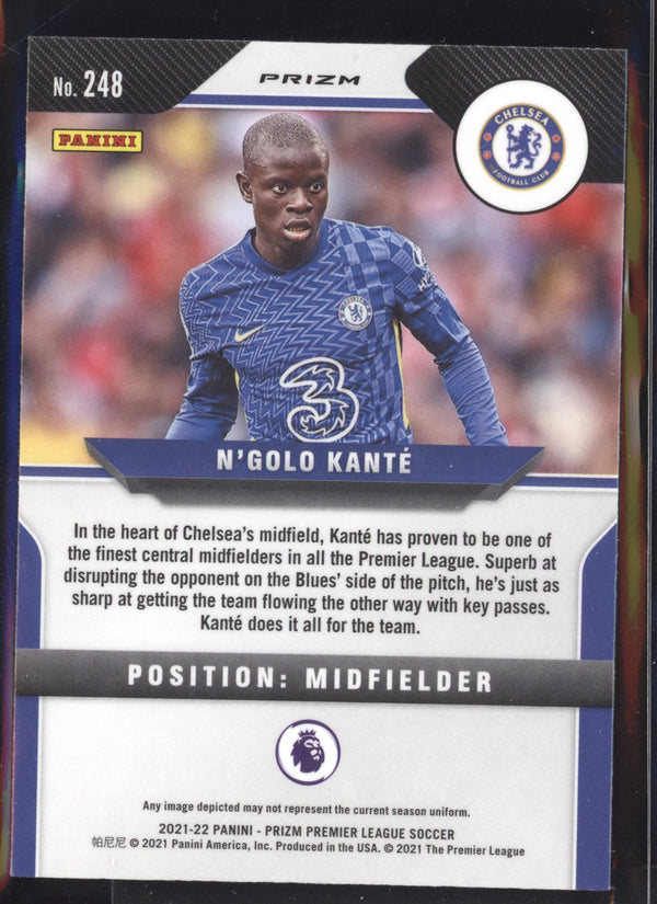 N'Golo Kante 2021-22 Panini Prizm Premier League Multicolor