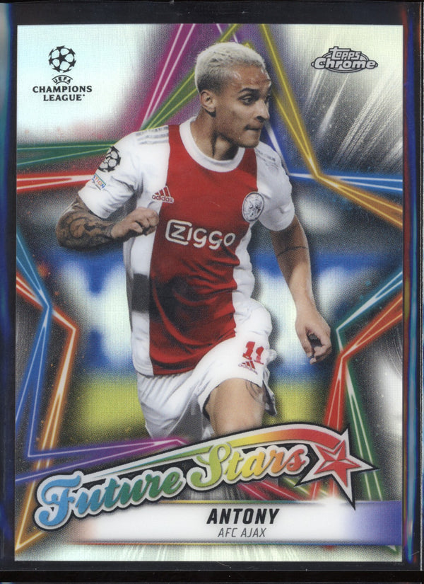 Antony 2021/22 Topps Chrome UCL Future Stars