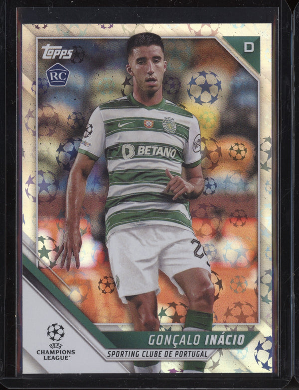 Goncalo Inacio 2021-22 Topps UEFA CL Starball RC