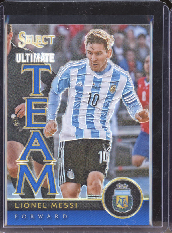 Lionel Messi 2015-16 Panini Select Soccer 16 Ultimate Team Blue 278/299