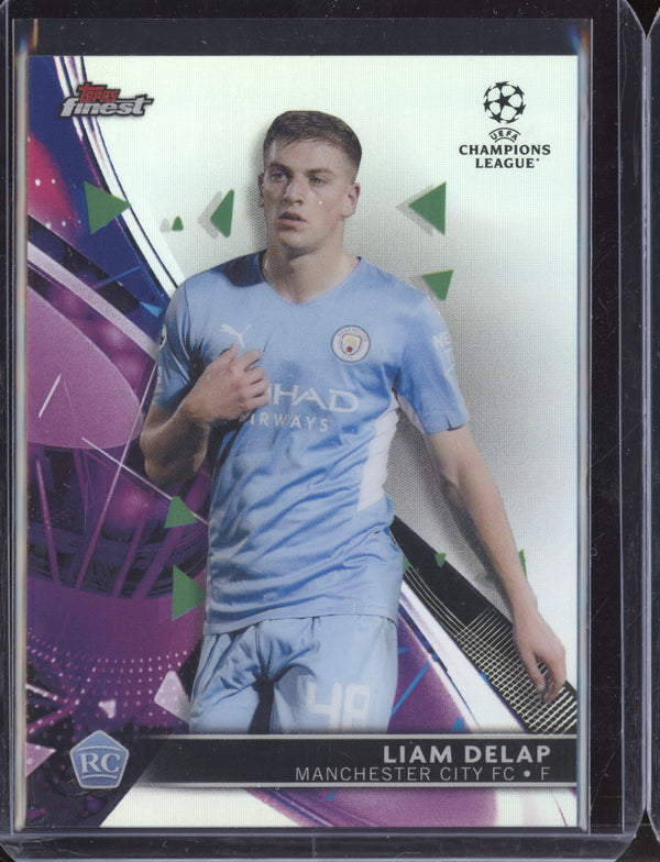 Liam Delap 2021-22 Topps Finest UCL 58 Refractor RC