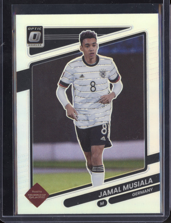 Jamal Musiala 2021 Panini Donruss Optic Soccer Holo