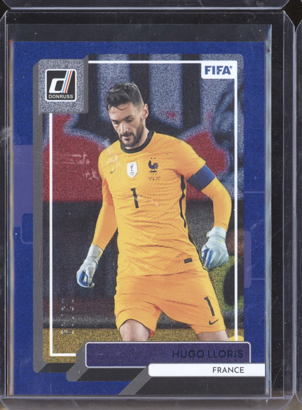 Hugo Lloris 2022-23 Panini Donruss Soccer 48 Blue 3/49