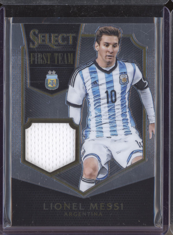 Lionel Messi 2015-16 Panini Select Soccer FT-LM First Team Swatches 194/199