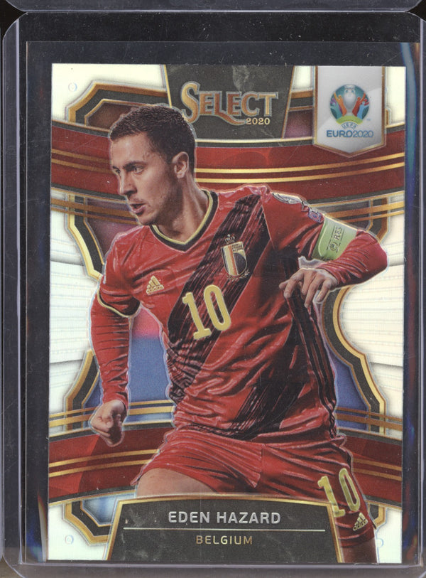 Eden Hazard 2020 Panini Select Euro 28 Terrace Silver