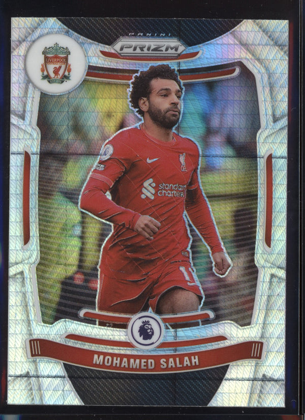 Mohamed Salah 2021-22 Panini Prizm Premier League Hyper