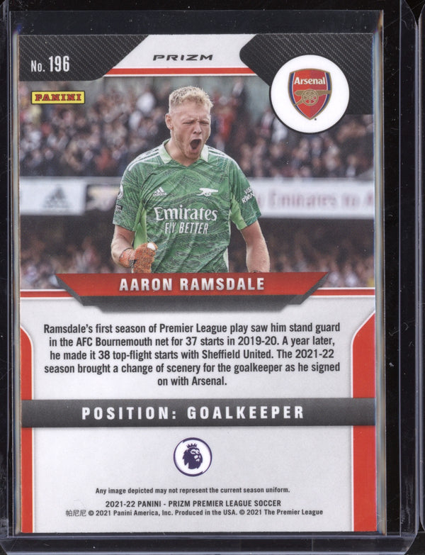 Aaron Ramsdale 2021-22 Panini Prizm Premier League Silver