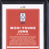 Woo-Young Jung 2021-22 Panini Donruss Road to Qatar 139 Holo Orange Laser