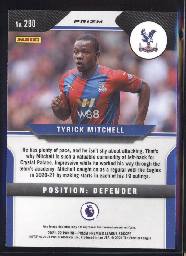 Tyrick Mitchell 2021-22 Panini Prizm Premier League Multicolor