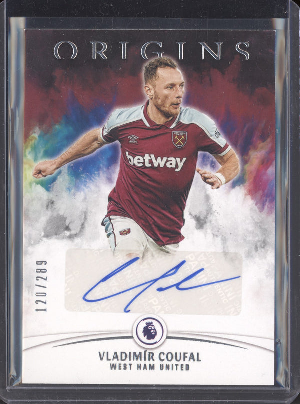 Vladimir Coufal 2021-22 Panini Chronicles Soccer Origins Auto Premier League 120/289