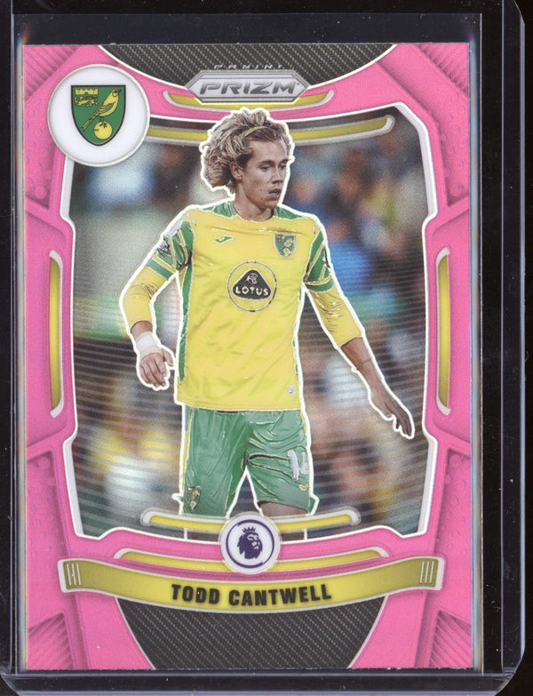 Todd Cantwell 2021-22 Panini Prizm Premier League Pink