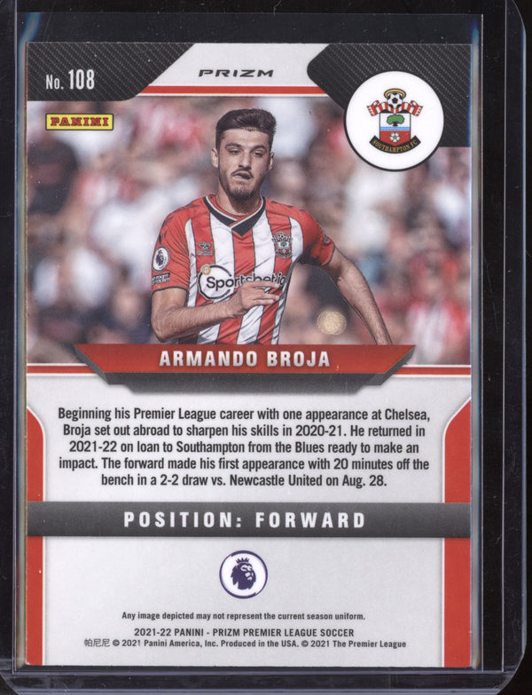 Armando Broja 2021/22 Panini Prizm Silver RC