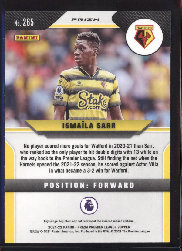 Ismaiala Sarr 2021-22 Panini Prizm Premier League Multicolor