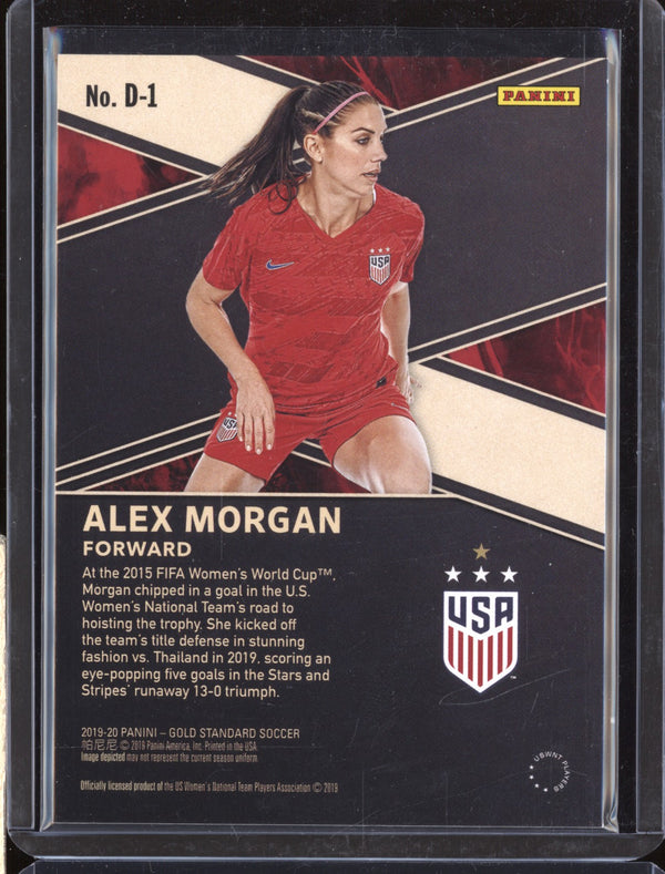 Alex Morgan 2019-20 Panini Gold Standard Soccer D-1 Dynamic 41/149