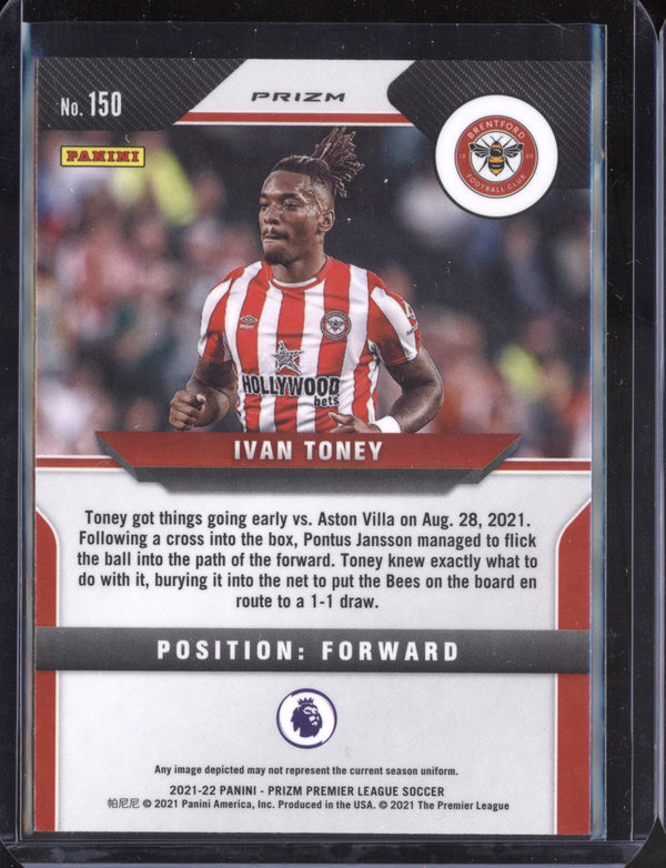 Ivan Toney 2021/22 Panini Prizm Silver RC