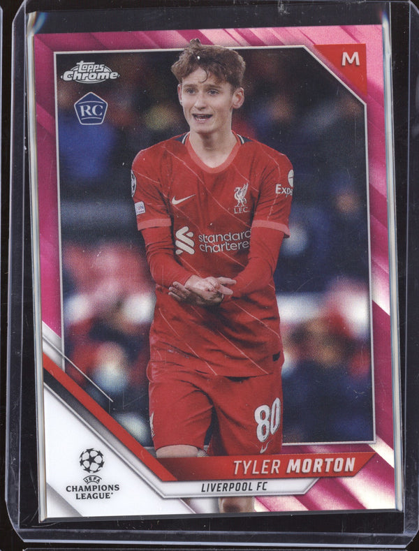 Tyler Morton 2021-22 Topps Chrome UCL 87 Pink RC 131/175