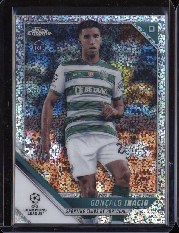 Goncalo Inacio 2021/22 Topps Chrome UEFA Champions League Sparkle RC