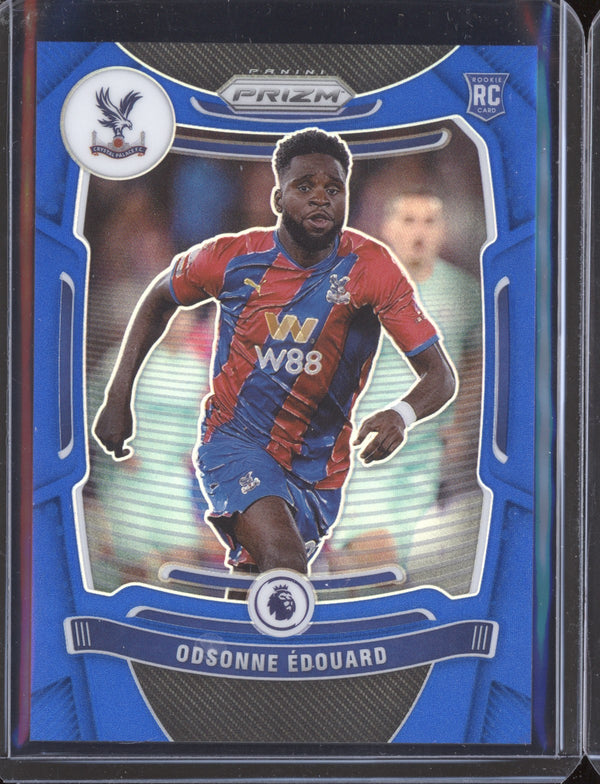 Odsonne Edouard 2021-22 Panini Prizm PL 294 Blue RC 182/340