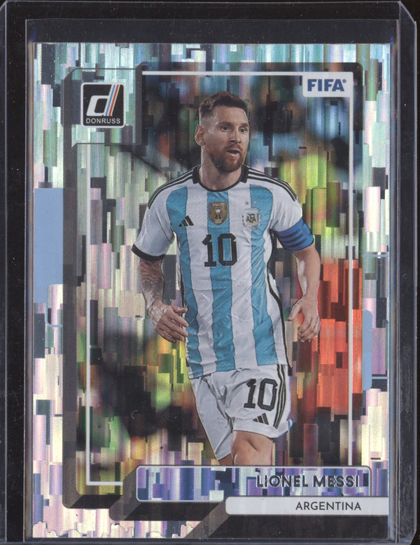 Lionel Messi 2022-23 Panini Donruss Soccer 10 Silver