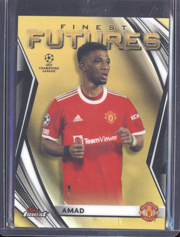 Amad 2021-22 Topps Finest UCL FF-5 Finest Futures Gold 43/50