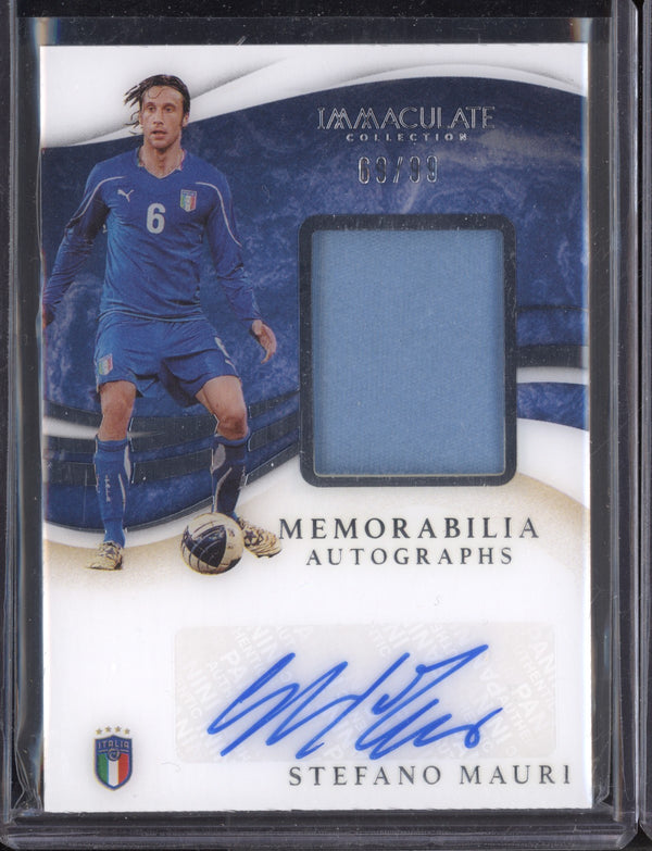 Stefano Mauri 2020 Panini Immaculate Memorabilia Auto 69/99