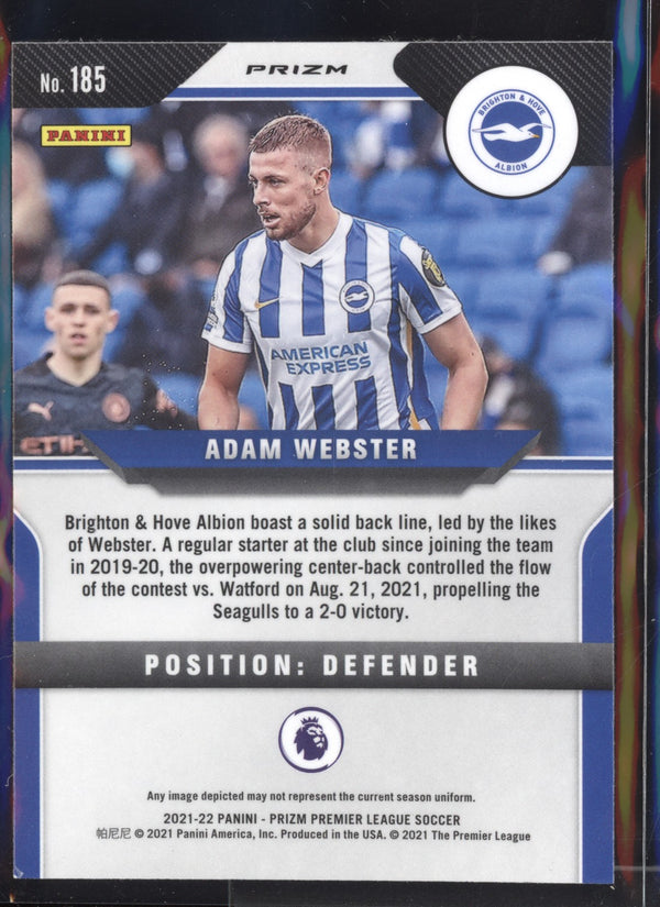 Adam Webster 2021-22 Panini Prizm Premier League Multicolor