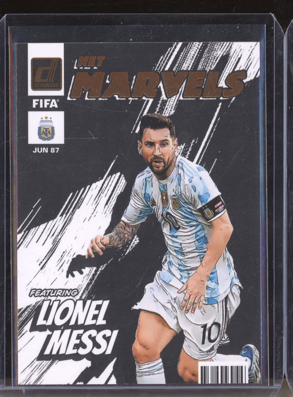 Lionel Messi 2022-23 Panini Donruss Soccer 2 Net Marvels