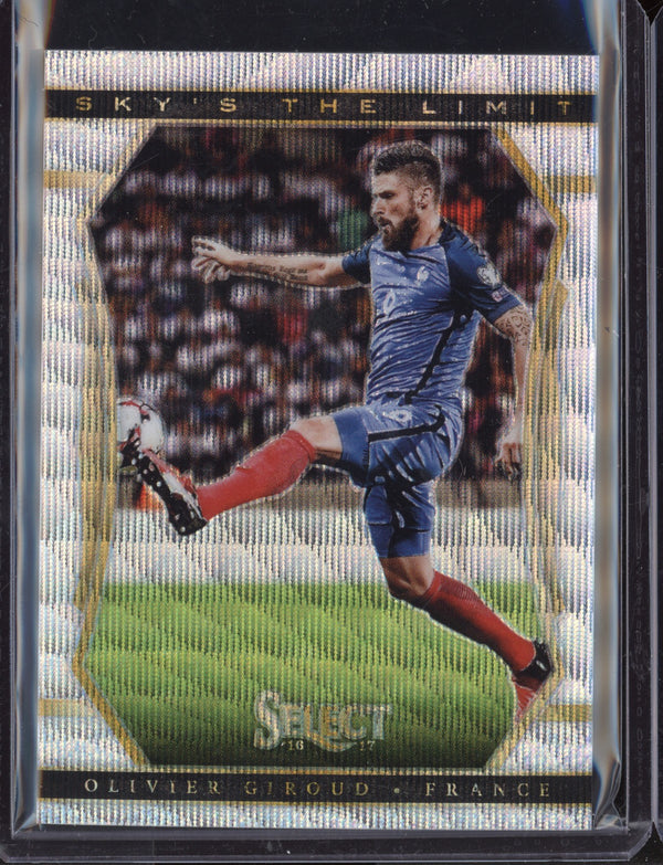 Oliver Giroud 2016 Panini Select Soccer Sky's the Limit