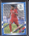 Serge Gnabry 2020-21 Topps Chrome UCL 72 Blue Wave 13/75