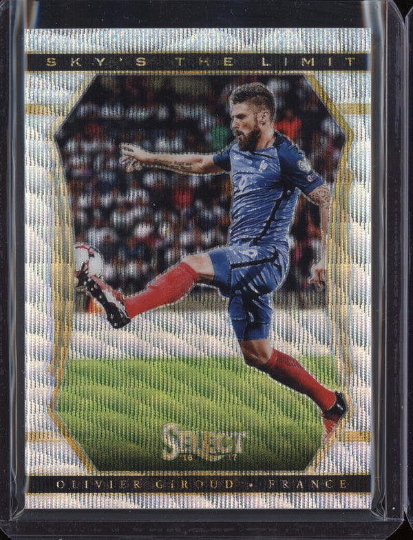 Oliver Giroud 2016 Panini Select Soccer Sky's the Limit