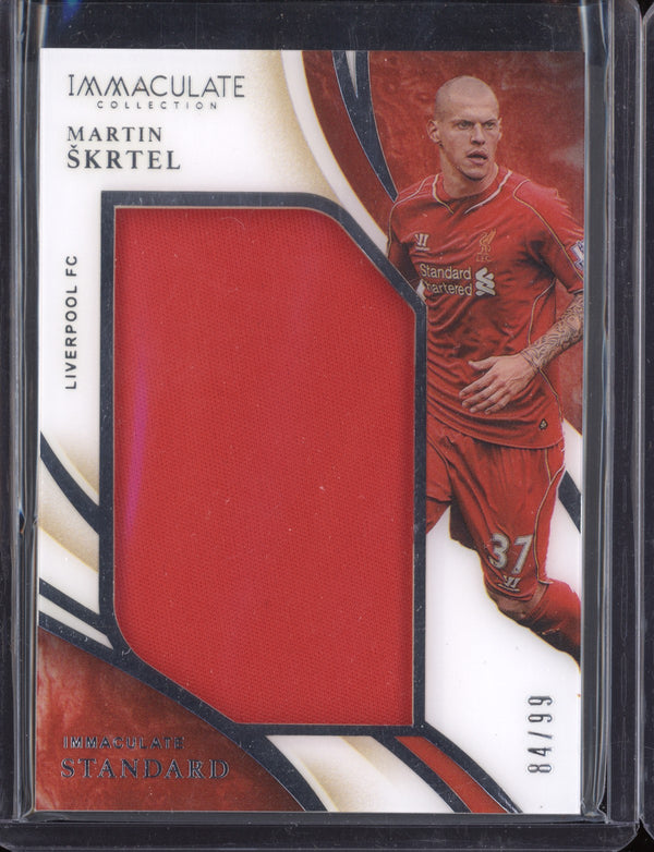 Martin Skrtel 2020 Panini Immaculate Standard Swatch 84/99