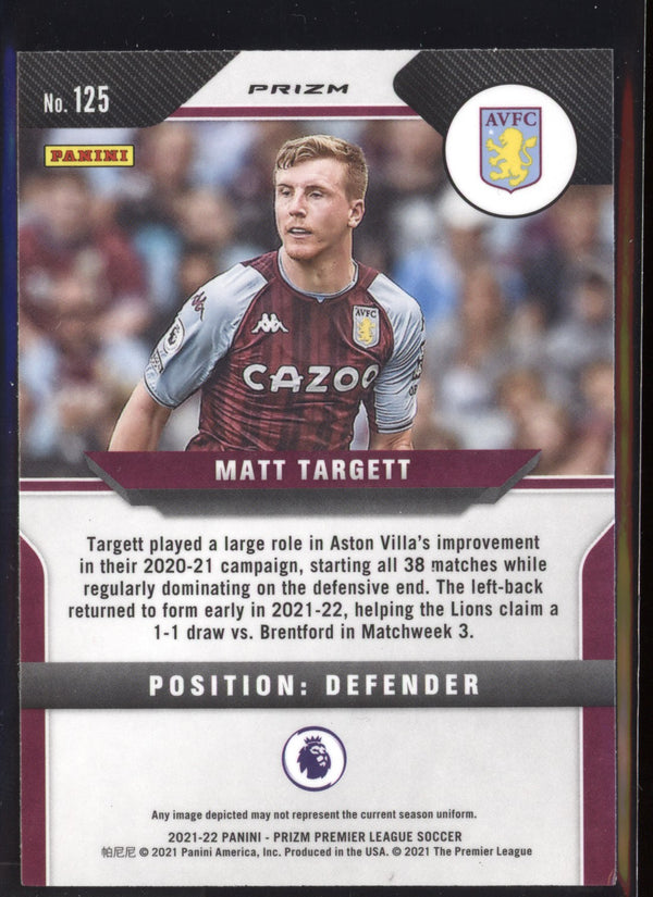 Matt Targett 2021-22 Panini Prizm Premier League Multicolor