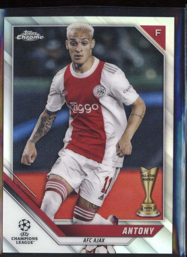 Antony 2021/22 Topps Chrome UEFA Champions League Refractor