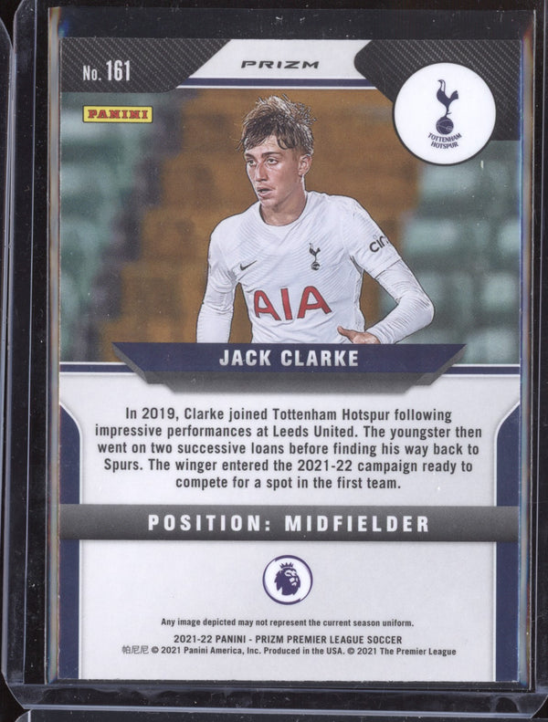 Jack Clarke 2021-22 Panini Prizm PL 161 Silver RC