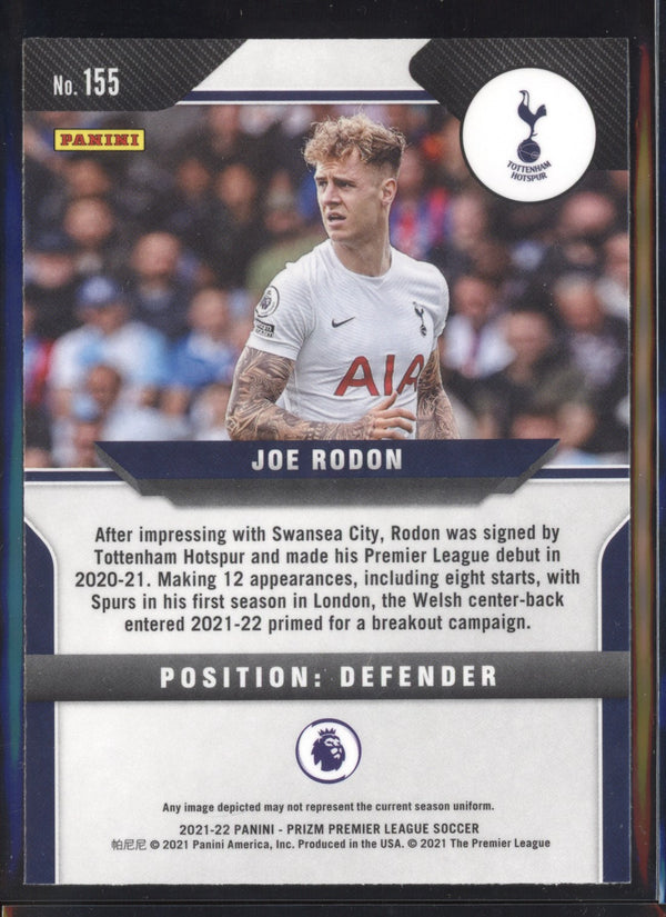 Joe Rodon 2021-2022 Panini Prizm Premier League RC