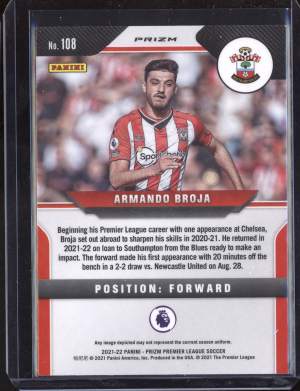 Armando Broja 2021/22 Panini Prizm Hyper RC