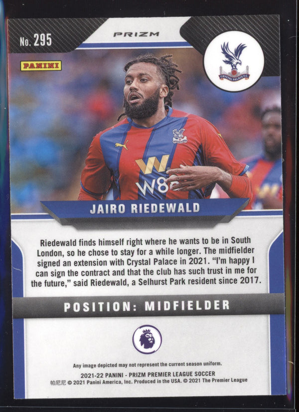 Jairo Riedewald 2021-22 Panini Prizm Premier League Silver