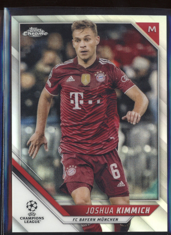 Joshua Kimmich 2021/22 Topps Chrome UEFA Champions League Refractor