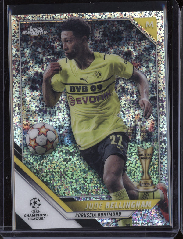 Jude Bellingham 2021/22 Topps Chrome UEFA CL Speckle