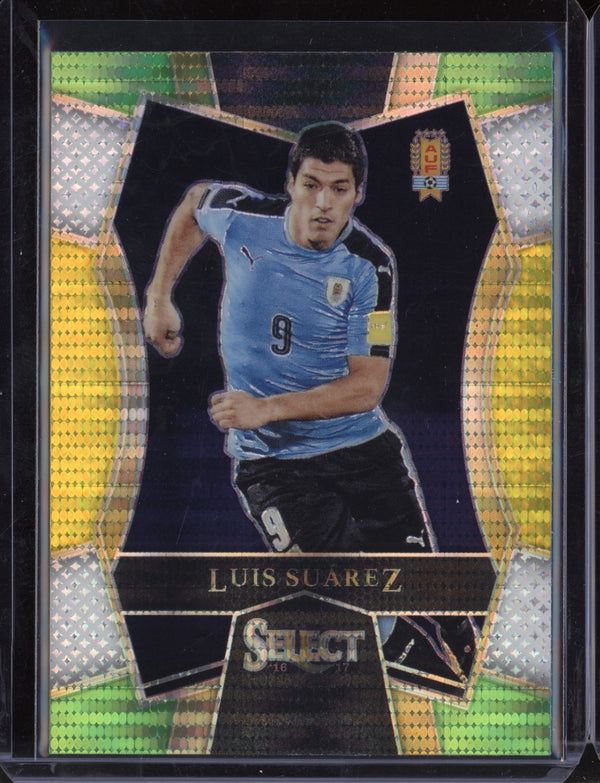 Luis Suarez 2016 Panini Select Soccer Mezzanine Multi-Color