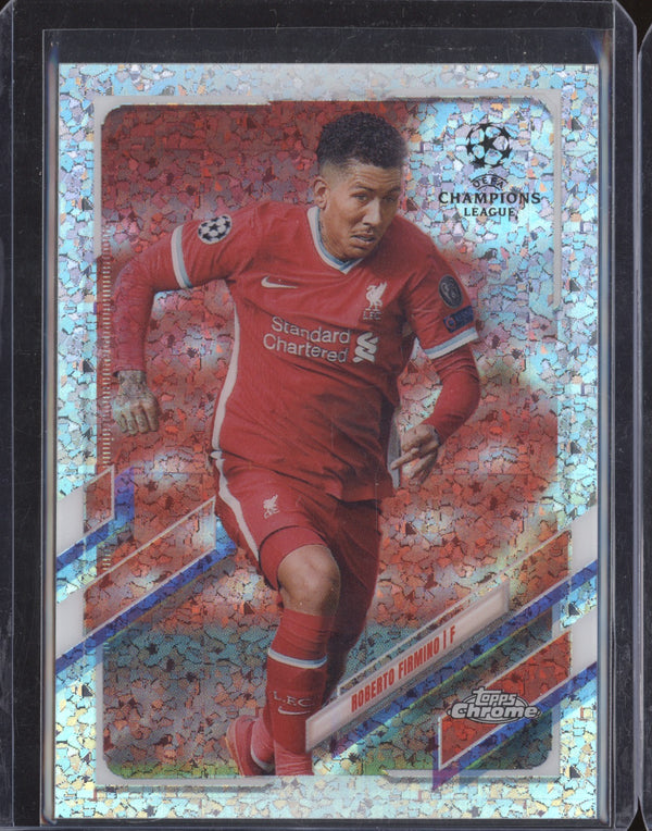 Roberto Firmino 2020-21 Topps Chrome UCL 33 Speckle