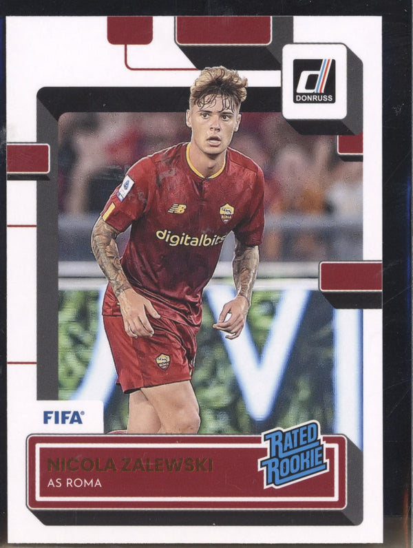 Nicola Zalewski 2022-23 Panini Donruss Soccer 194 Rated Rookie RC