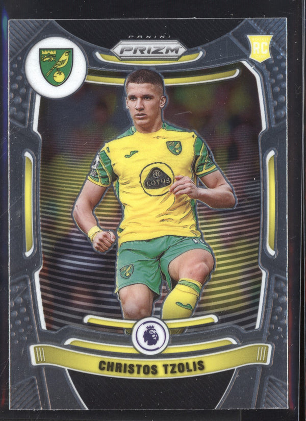 Christos Tzolis 2021-2022 Panini Prizm Premier League RC