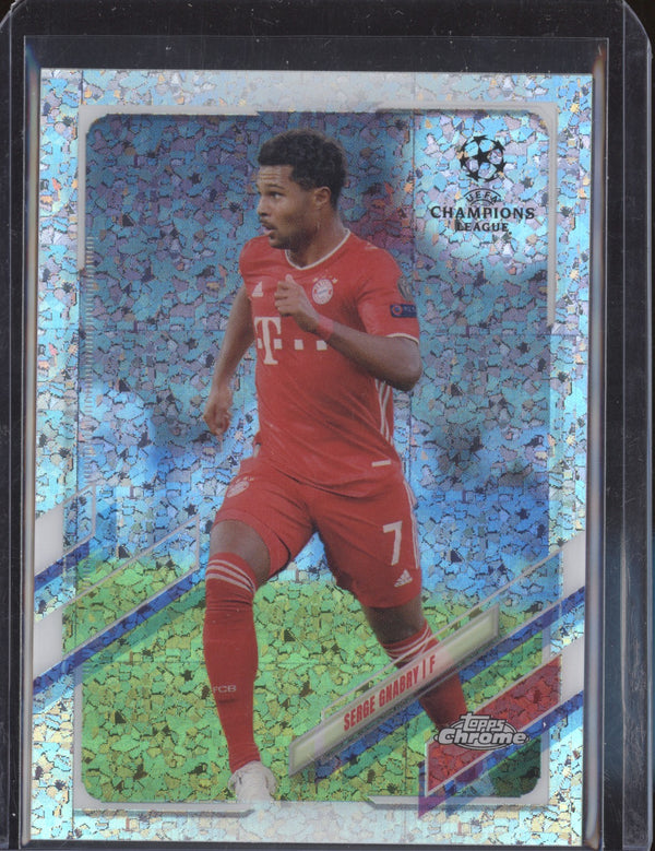 Serge Gnabry 2020-21 Topps Chrome UCL 72 Speckle